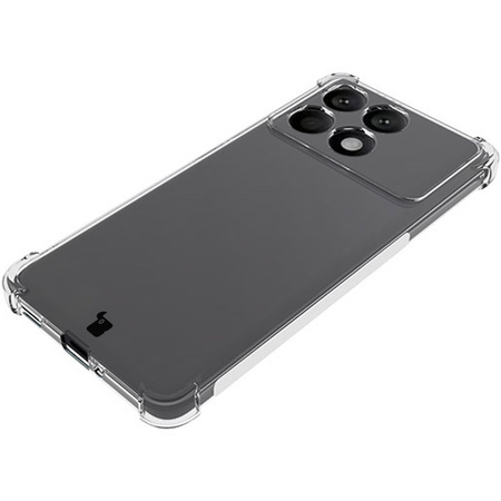 Etui + 2x szkło Bizon Case Clear Pack do Xiaomi Poco F6 Pro, przezroczyste