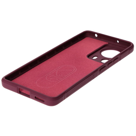 Pancerne etui Bizon Case Tur do Xiaomi 13 Lite, burgundowe