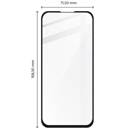 Szkło hartowane Bizon Glass Edge do Redmi Note 9S/ 9 Pro/ 9 Pro Max, czarne