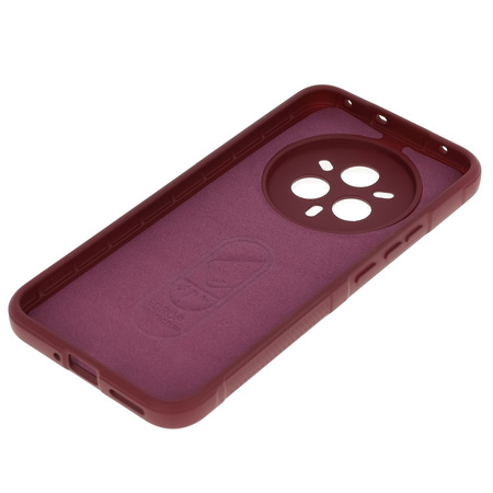 Pancerne etui Bizon Case Tur do Realme 14 Pro Plus 5G, burgundowe