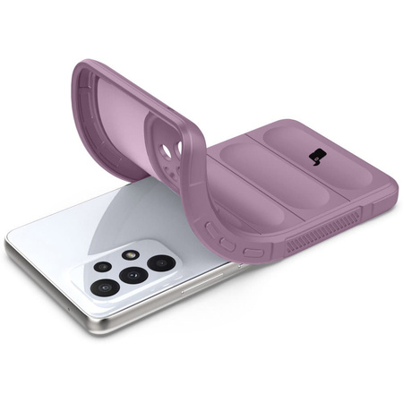 Pancerne etui Bizon Case Tur do Galaxy A53 5G, jasnofioletowe