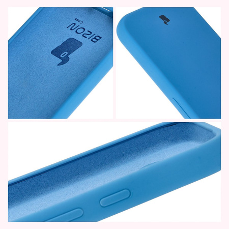 Silikonowe etui Bizon Soft Case do Google Pixel 9a, niebieskie