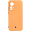 Etui Bizon Case Silicone do Xiaomi 12 / 12x, pomarańczowe