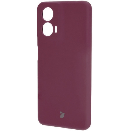 Silikonowe etui Bizon Soft Case do Motorola Moto G24 / G24 Power, ciemnofioletowe