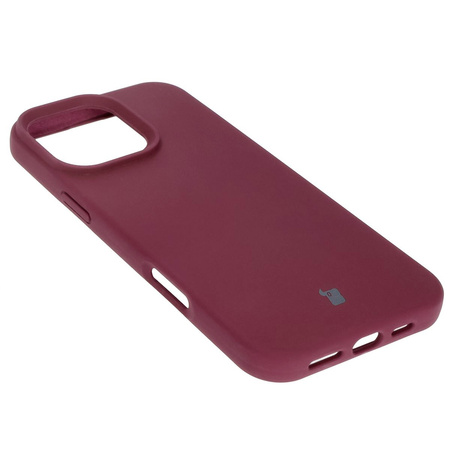 Silikonowe etui Bizon Soft Case do iPhone 16 Pro Max, ciemnofioletowe