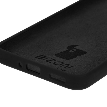 Silikonowe etui Bizon Soft Case do Oppo Reno11 F 5G, czarne