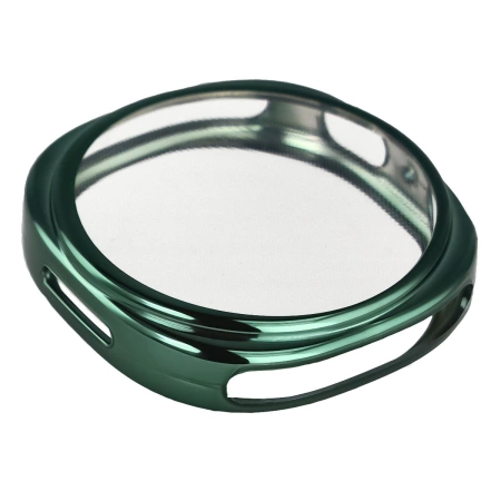 Etui z osłoną ekranu Bizon Case Watch Felipe do Galaxy Watch 8 44 mm, zielone