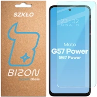 Szkło hartowane Bizon Glass Clear 2 do Motorola Moto G57 Power / G67 Power
