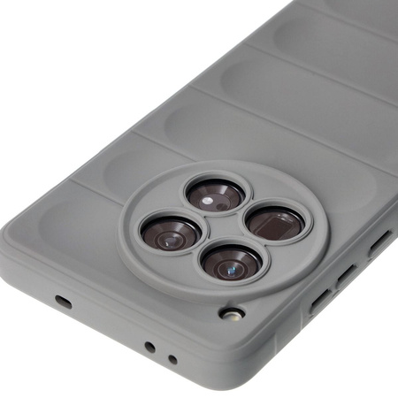 Pancerne etui Bizon Case Tur do OnePlus 12, jasnoszare