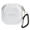 Etui Bizon Case Headphone Clear do Galaxy Buds Live / Pro / Buds2 / Buds2 Pro / Buds FE, przezroczyste