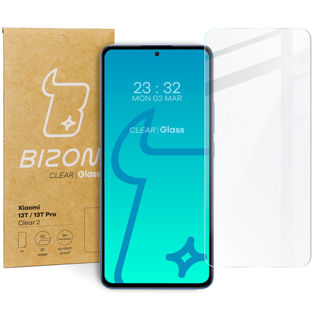 Szkło hartowane Bizon Glass Clear 2 do Xiaomi 13T / 13T Pro