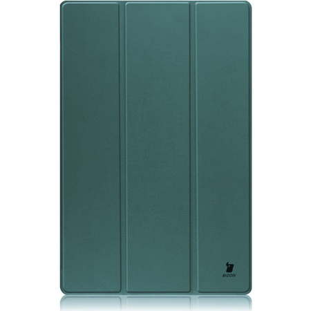 Etui Bizon Case Tab Croc do Galaxy Tab S8 Ultra, ciemnozielone