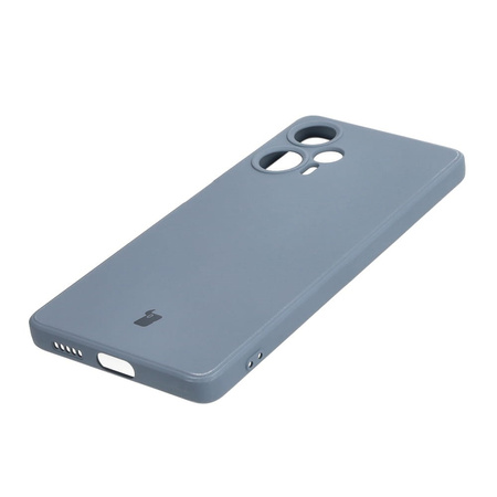 Etui Bizon Case Silicone Sq do Xiaomi Poco F5, szare
