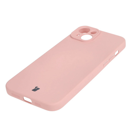 Etui Bizon Case Silicone do Apple iPhone 15 Plus, jasnoróżowe
