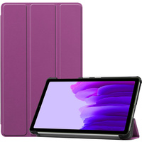 Etui Bizon Case Tab Croc do Galaxy Tab A7 Lite, ciemnofioletowe