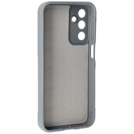 Pancerne etui Bizon Case Tur do Samsung Galaxy M15 5G, jasnoszare