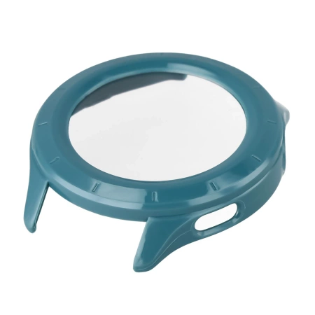 Etui ze szkłem do zegarka Bizon Case Watch Adamo do Xiaomi Watch S4, zielone