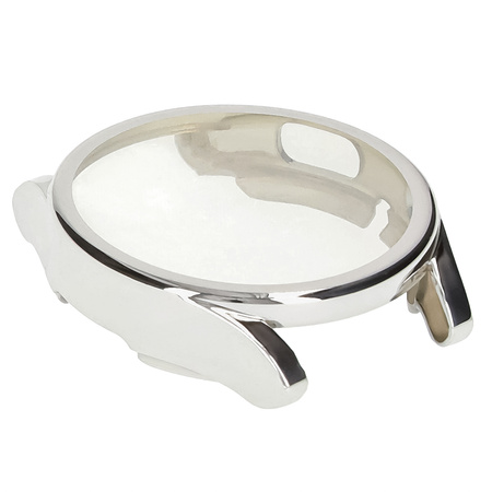 Etui Bizon Case Watch Felipe do Galaxy Watch FE / Watch 4 40 mm, srebrne