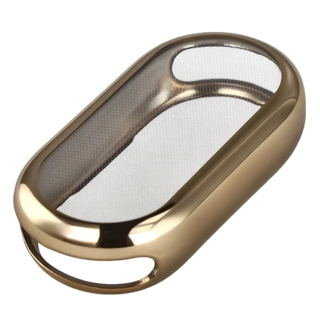 Etui z osłoną ekranu Bizon Case Watch Felipe do Xiaomi Smart Band 10, złote