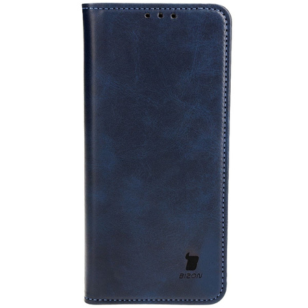 Etui z klapką Bizon Case Pocket Pro do Honor Magic6 Lite, granatowe