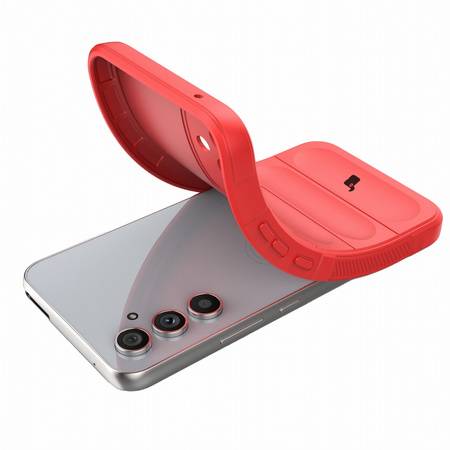 Pancerne etui Bizon Case Tur do Galaxy A54 5G, czerwone