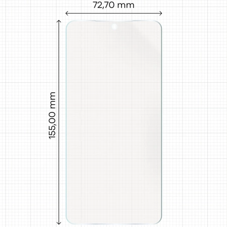 Folia matowa Bizon Glass Film Sun Duo do Galaxy S25 Edge, 2 sztuki
