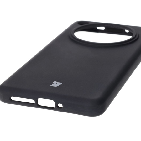 Silikonowe etui Bizon Soft Case do Oppo Find X8 Pro, czarne