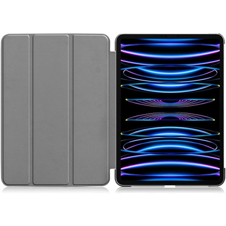 Etui Bizon Case Tab Croc do iPad Pro 11 2022/2021/2020/2018, różowozłote