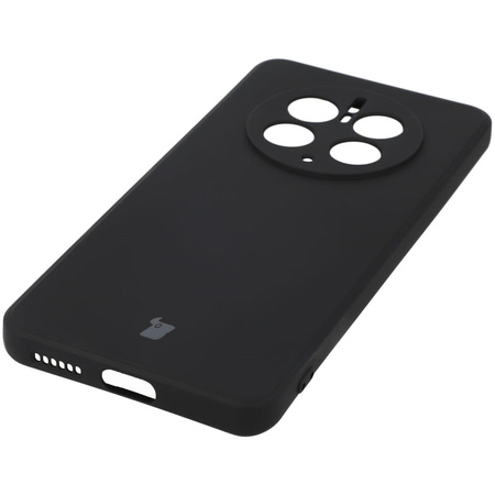 Etui Bizon Case Silicone Sq do Huawei Mate 50 Pro, czarne