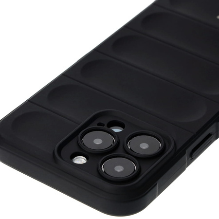 Pancerne etui Bizon Case Tur do iPhone 15 Pro Max, czarne