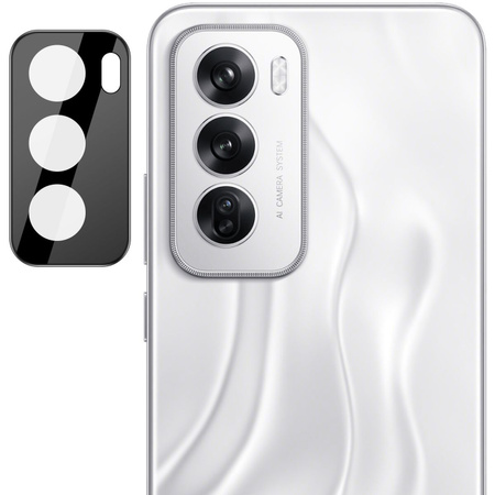 Szkło na aparat Bizon Glass Silk Lens do Oppo Reno 12/12 Pro, 2 sztuki