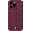 Pancerne etui Bizon Case Tur do iPhone 15 Pro Max, ciemnofioletowe