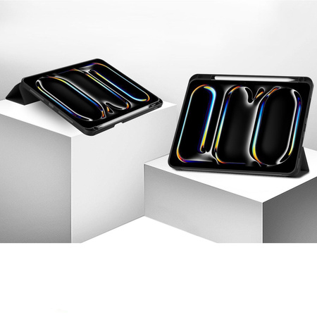 Etui Bizon Case Tab Lizard do iPad Pro 11" 5 gen. 2024, czarne