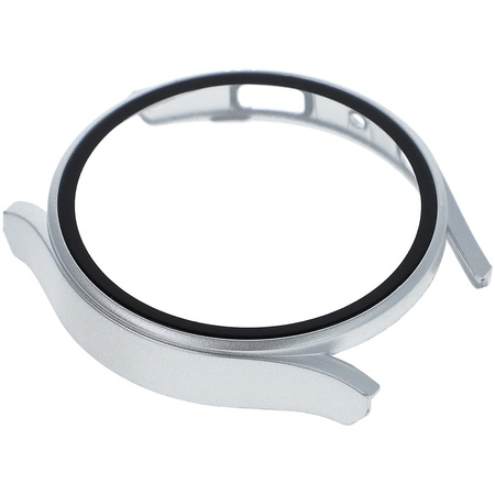 Etui Bizon Case Watch Adamo do Galaxy Watch 5 44mm, srebrne