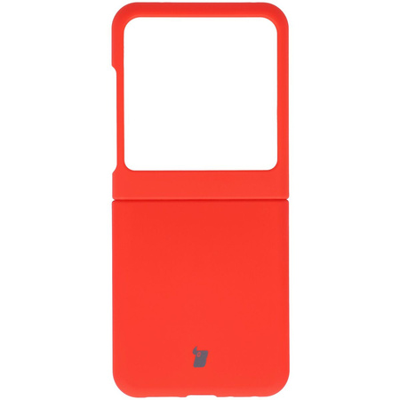 Silikonowe etui Bizon Soft Case do Motorola Razr 50, czerwone