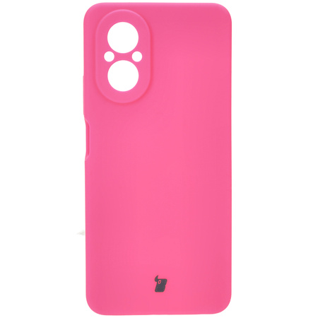 Silikonowe etui Bizon Soft Case do Realme C67 4G, neonowo-różowe