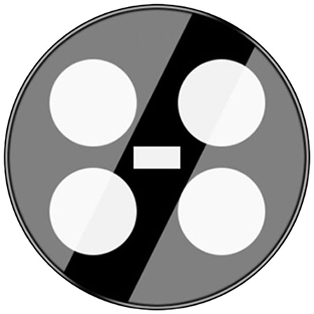 2x Szkło hartowane z ramką + szybka na aparat Bizon Edge 2 Pack do Realme 12/12x