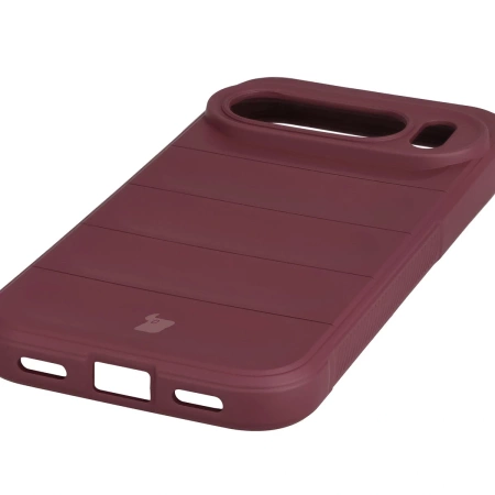 Pancerne etui Bizon Case Tur do Google Pixel 10 / 10 Pro, burgundowe