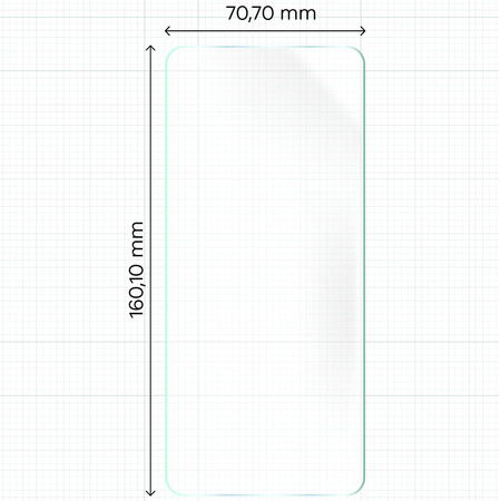 Folia hydrożelowa na ekran Bizon Glass Hydrogel Front Duo do Galaxy A05s, 2 sztuki