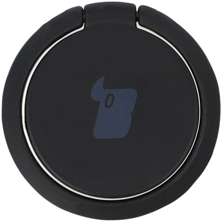 Uchwyt na palec Bizon Accessories Ring Turtle uniwersalny, czarny