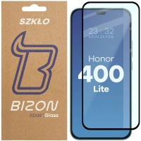 Szkło hartowane Bizon Glass Edge 2 do Galaxy S25 Ultra, czarna ramka