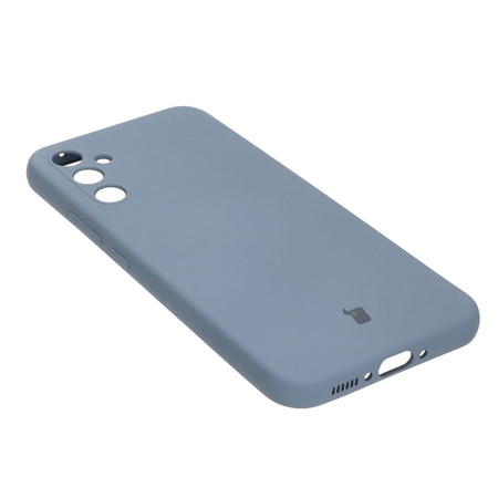 Etui Bizon Case Silicone do Galaxy A34 5G, szare