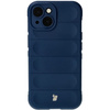Pancerne etui Bizon Case Tur do iPhone 15, granatowe