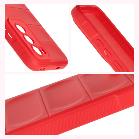 Pancerne etui Bizon Case Tur do Oppo Reno 12, czerwone