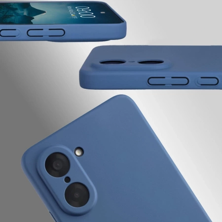 Etui Bizon Case Łupka do OnePlus Nord CE5 5G, niebieskie