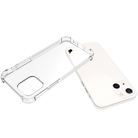 Etui + 2x szkło + obiektyw Bizon Case Clear Pack do iPhone 13, przezroczyste