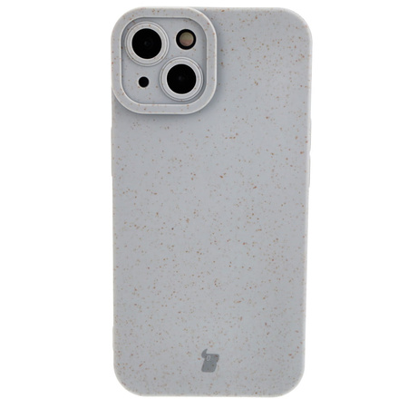 Ekologiczne etui Bizon Bio-Case do iPhone 14, szare
