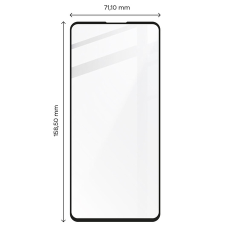 2x Szkło + szybka na aparat Bizon Edge Pack do Galaxy M53 5G