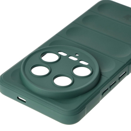 Etui Bizon Case Tur do Xiaomi 14 Ultra, ciemnozielone