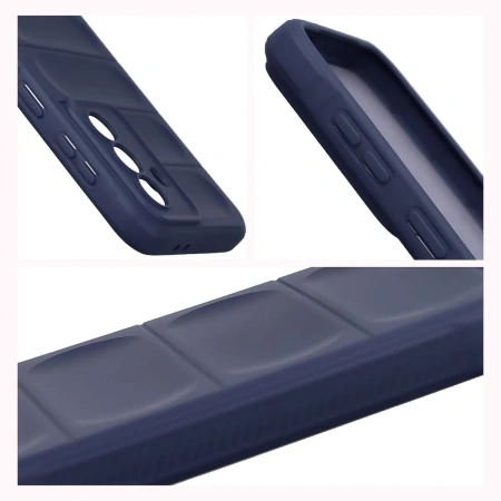 Pancerne etui Bizon Case Tur do Galaxy A37 5G, granatowe